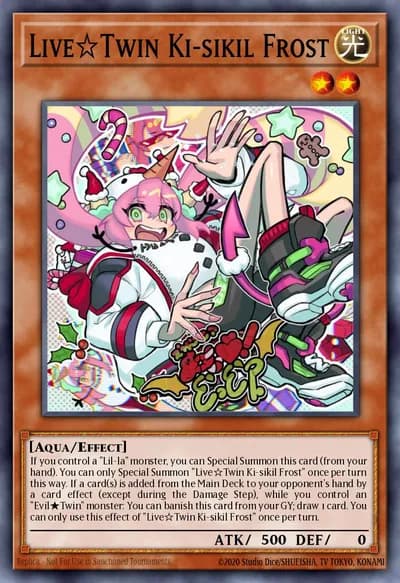 Live☆Twin Ki-sikil Frost — Carta Yu-Gi-Oh!
