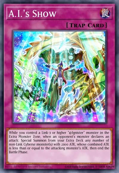 Show da I.A. — Carta Yu-Gi-Oh!