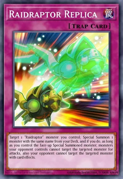 Raidraptor Replica — Carta Yu-Gi-Oh!