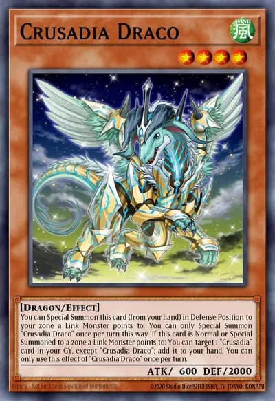 Crusadia Draco — Carta Yu-Gi-Oh!