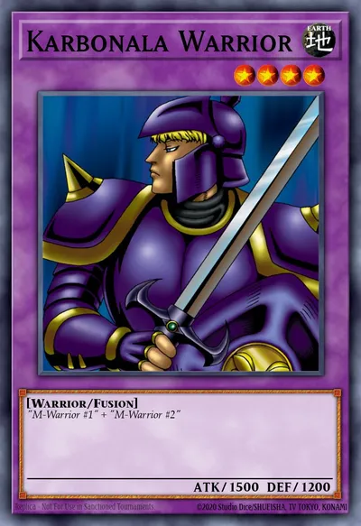 Guerreiro Karbonala — Carta Yu-Gi-Oh!