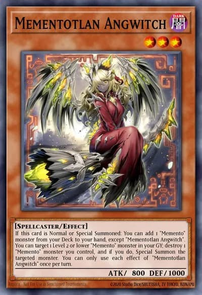 Mementotlan Angwitch — Carta Yu-Gi-Oh!