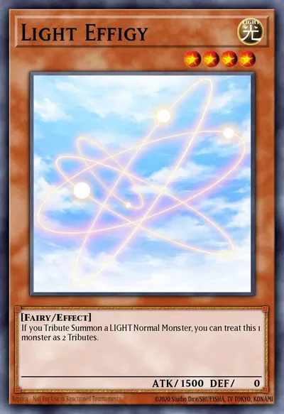 Efigie da Luz — Carta Yu-Gi-Oh!