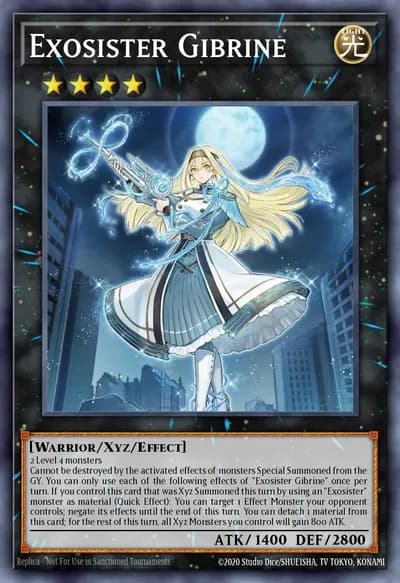 Exosister Gibrine — Carta Yu-Gi-Oh!