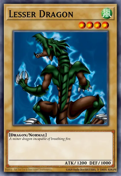 Dragão Menor — Carta Yu-Gi-Oh!