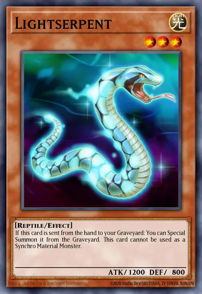 Lightserpent — Carta Yu-Gi-Oh!