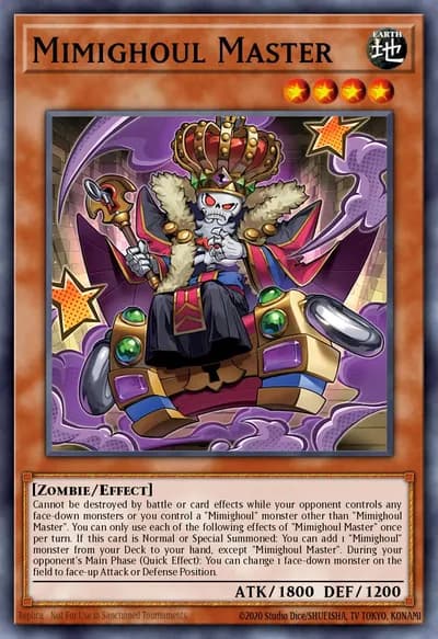 Mimighoul Master — Carta Yu-Gi-Oh!