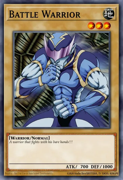Battle Warrior — Carta Yu-Gi-Oh!