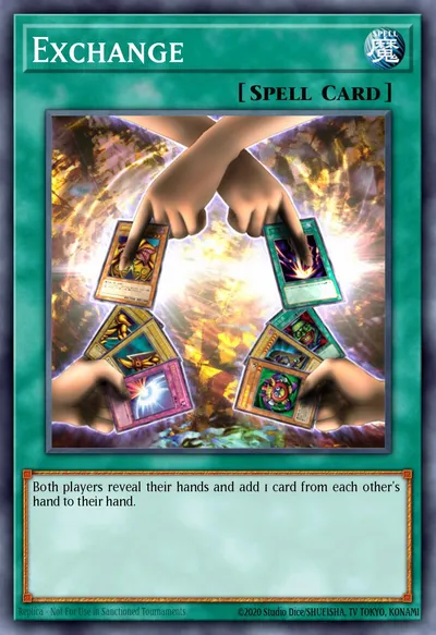 Troca — Carta Yu-Gi-Oh!