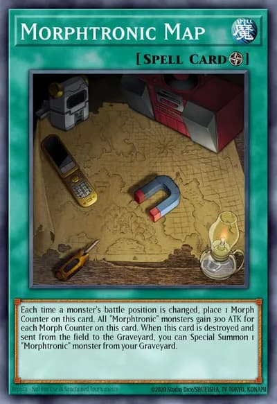 Mapa Morfotrônico — Carta Yu-Gi-Oh!