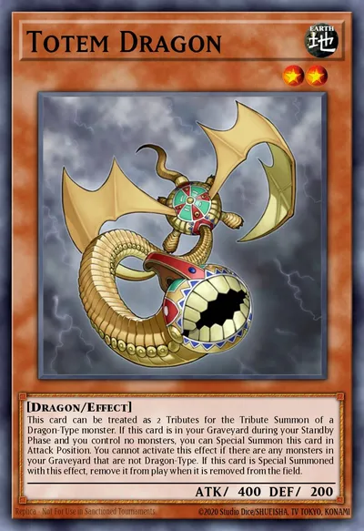 Totem Dragon — Carta Yu-Gi-Oh!