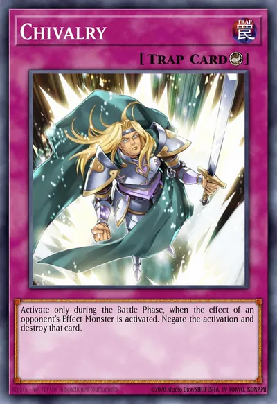 Chivalry — Carta Yu-Gi-Oh!