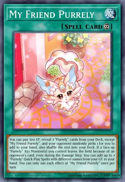 My Friend Purrely — Carta Yu-Gi-Oh!