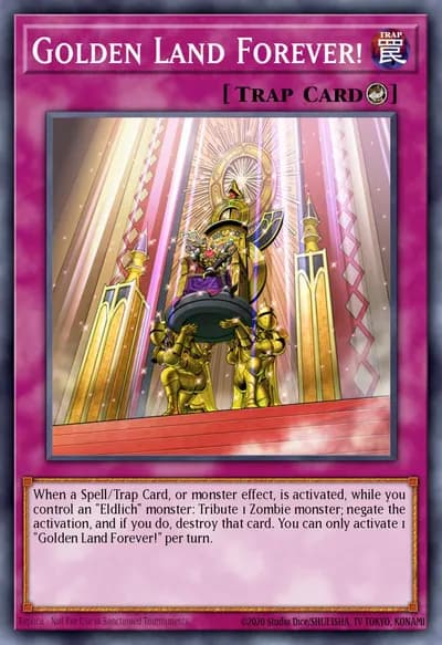 Golden Land Forever! — Carta Yu-Gi-Oh!
