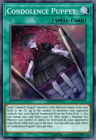 Condolence Puppet — Carta Yu-Gi-Oh!