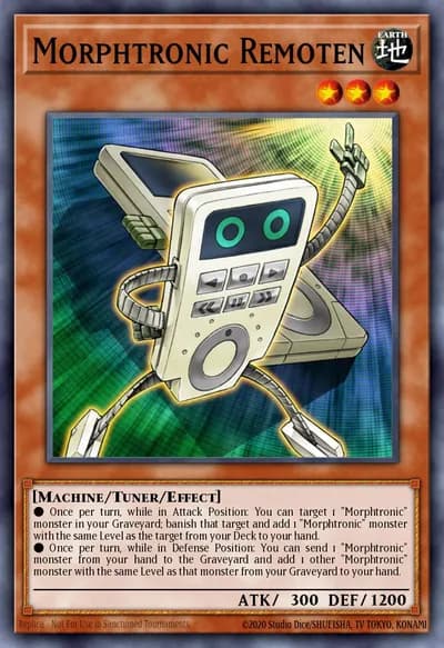 Morphtronic Remoten — Carta Yu-Gi-Oh!