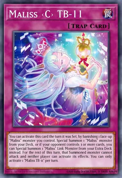 Maliss <C> TB-11 — Carta Yu-Gi-Oh!