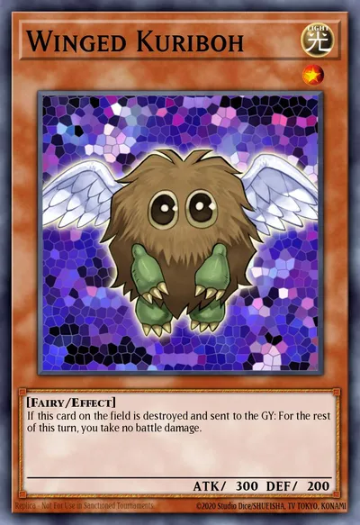 Kuriboh Alado — Carta Yu-Gi-Oh!