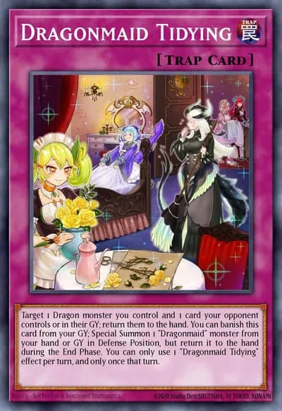 Dragonmaid Tidying — Carta Yu-Gi-Oh!