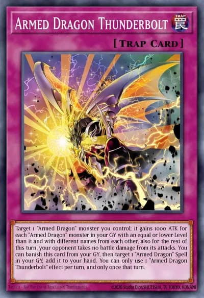 Armed Dragon Thunderbolt — Carta Yu-Gi-Oh!