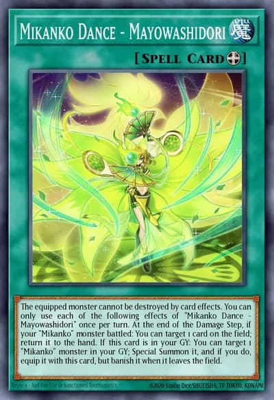Mikanko Dance - Mayowashidori — Carta Yu-Gi-Oh!