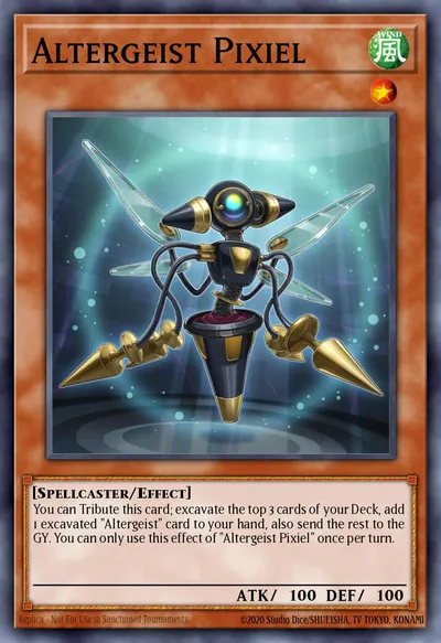 Altergeist Pixiel — Carta Yu-Gi-Oh!