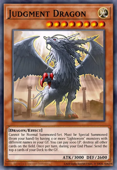 Dragão do Julgamento — Carta Yu-Gi-Oh!