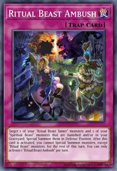 Ritual Beast Ambush — Carta Yu-Gi-Oh!