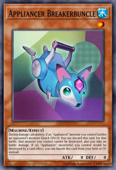 Appliancer Breakerbuncle — Carta Yu-Gi-Oh!