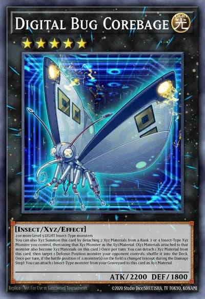 Digital Bug Corebage — Carta Yu-Gi-Oh!