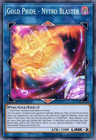 Gold Pride - Nytro Blaster — Carta Yu-Gi-Oh!