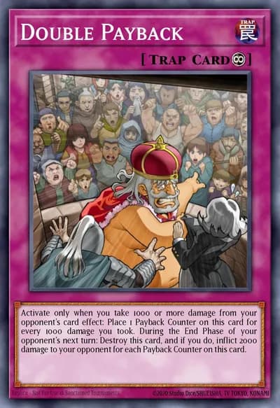 Retribuição Dupla — Carta Yu-Gi-Oh!