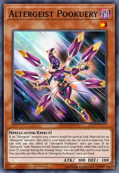 Altergeist Pookuery — Carta Yu-Gi-Oh!