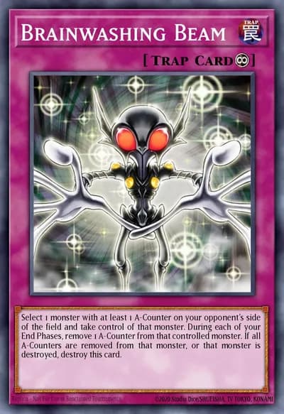 Raio de Lavagem Cerebral — Carta Yu-Gi-Oh!
