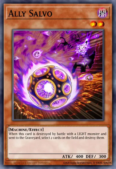 Ally Salvo — Carta Yu-Gi-Oh!