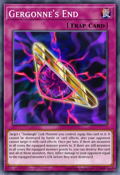 Gergonne's End — Carta Yu-Gi-Oh!