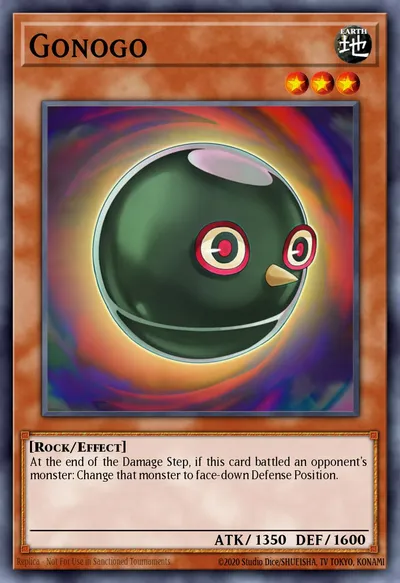 Gonogo — Carta Yu-Gi-Oh!