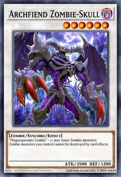 Archfiend Zombie-Skull — Carta Yu-Gi-Oh!