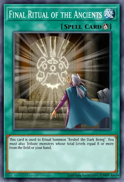 Ritual Final dos Antigos — Carta Yu-Gi-Oh!