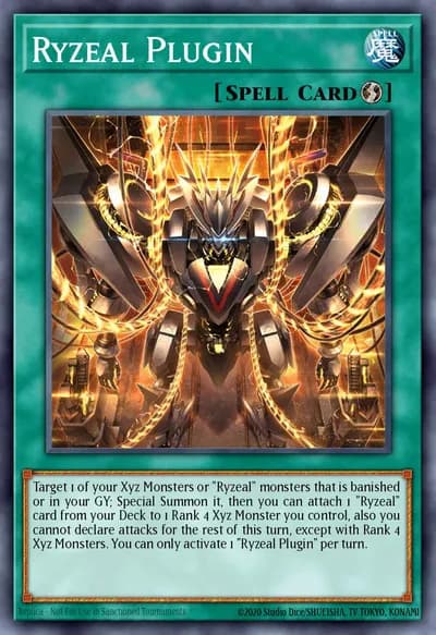 Ryzeal Plugin — Carta Yu-Gi-Oh!
