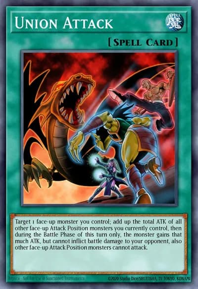Ataque da União — Carta Yu-Gi-Oh!
