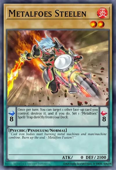 Metalfoes Steelen — Carta Yu-Gi-Oh!