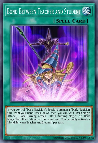 Bond Between Teacher and Student — Carta Yu-Gi-Oh!