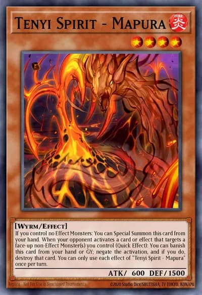 Tenyi Spirit - Mapura — Carta Yu-Gi-Oh!