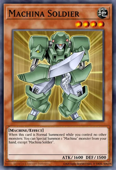 Soldado Máquina — Carta Yu-Gi-Oh!