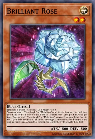 Brilliant Rose — Carta Yu-Gi-Oh!