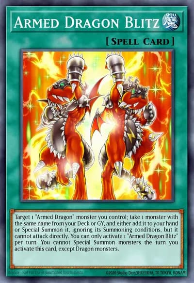 Armed Dragon Blitz — Carta Yu-Gi-Oh!