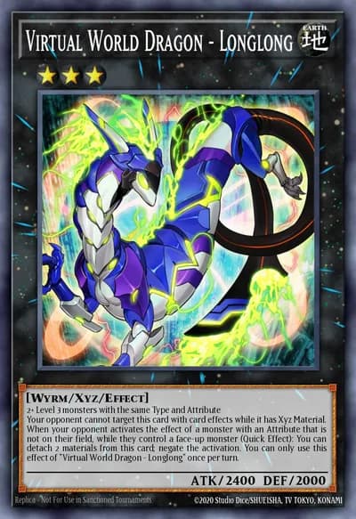 Dragão do Mundo Virtual - Longlong — Carta Yu-Gi-Oh!