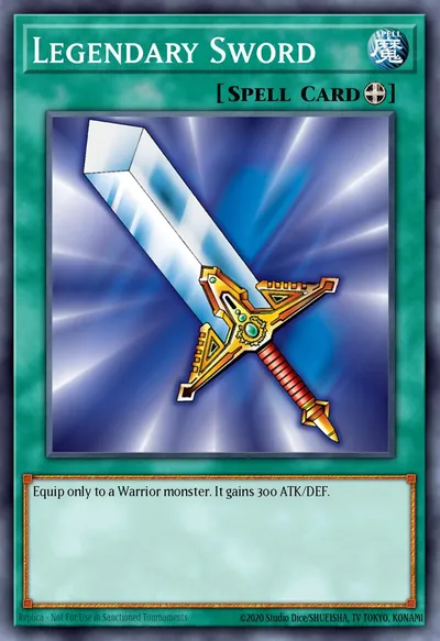 Espada Lendária — Carta Yu-Gi-Oh!