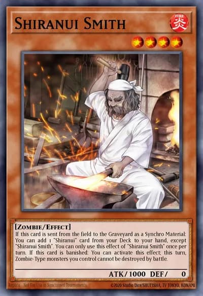 Shiranui Smith — Carta Yu-Gi-Oh!
